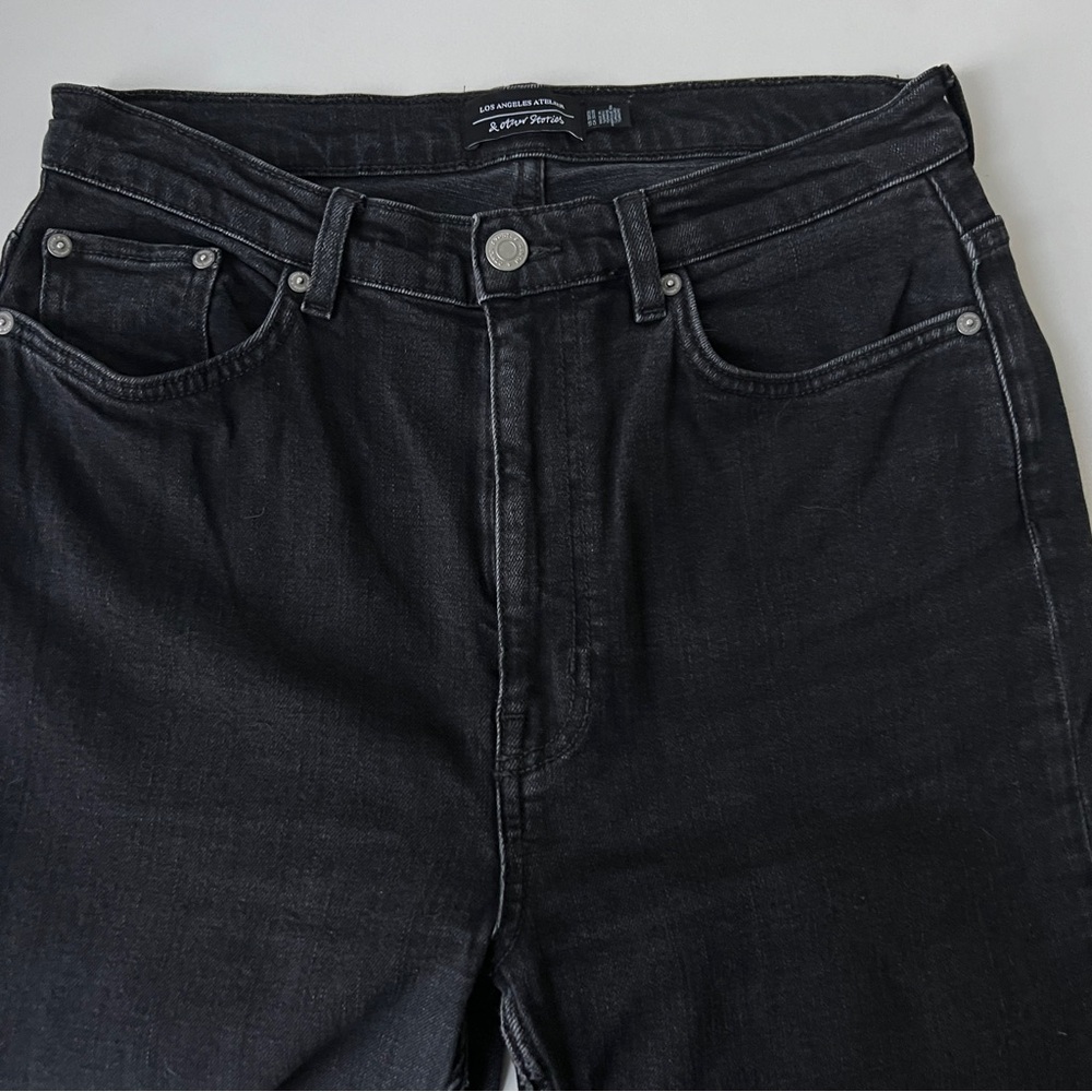 & Other Stories Charcoal Denim Pants - Picture 6 of 6